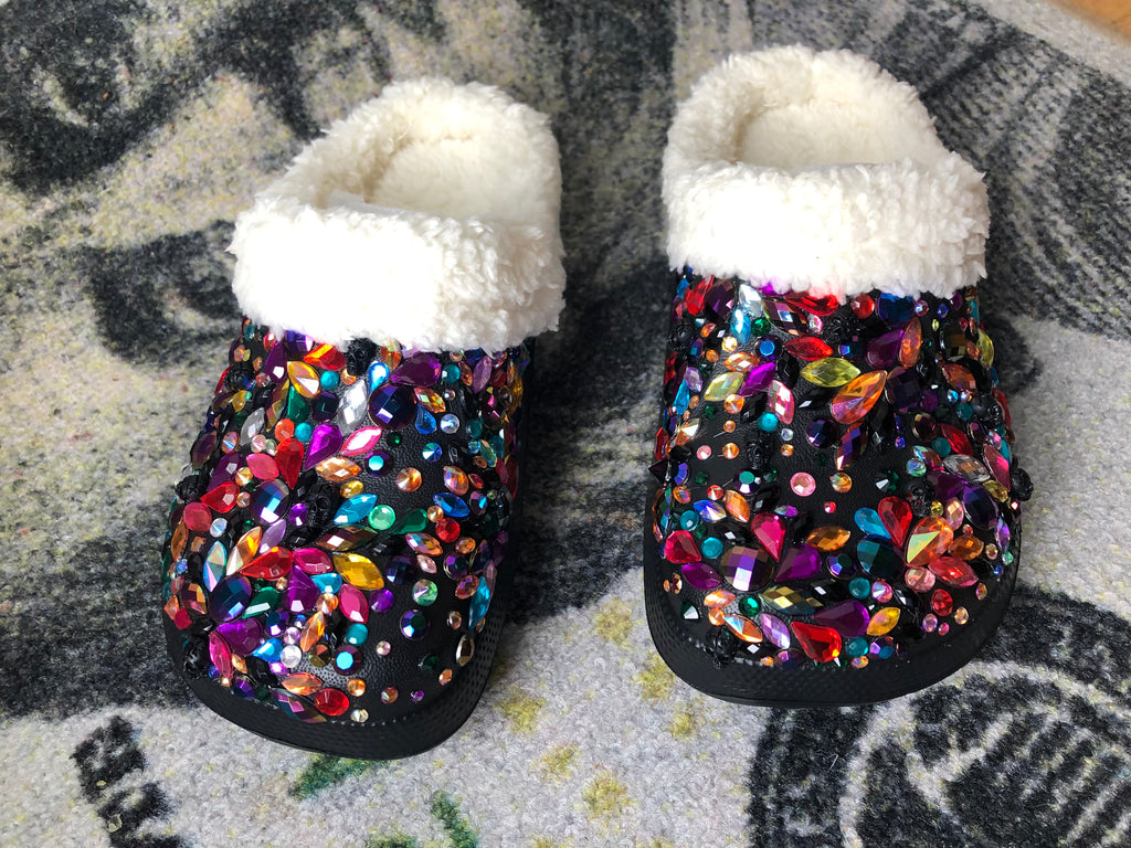 Kids clogs with 🌈 Stones