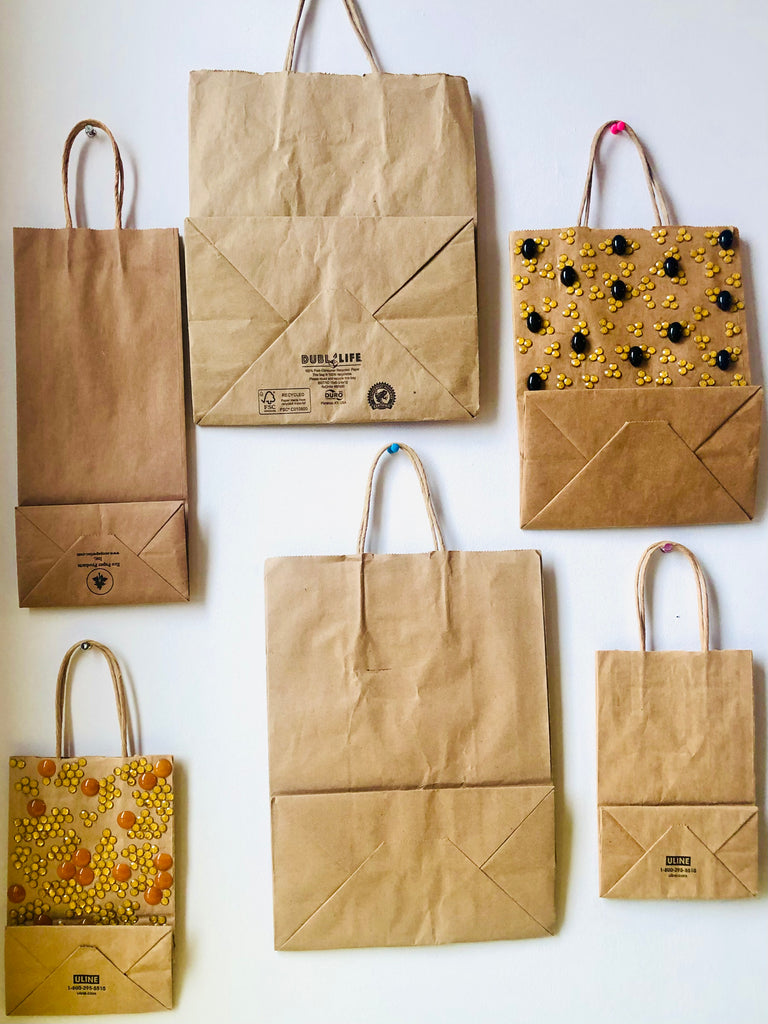 SFP- Upcycled Embellished Gift Bags