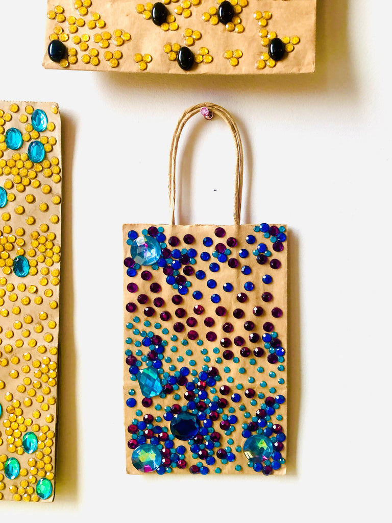 SFP- Upcycled Embellished Gift Bags