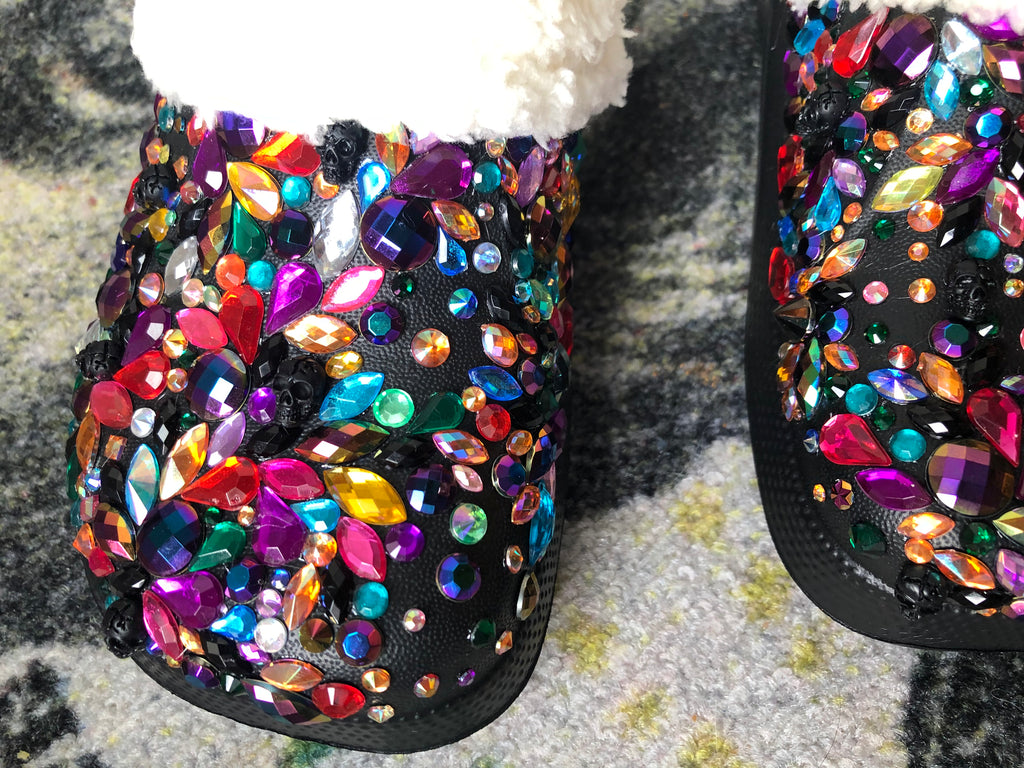 Kids clogs with 🌈 Stones